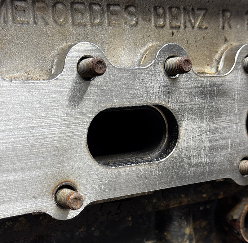 M111 Exhaust flange DXF file