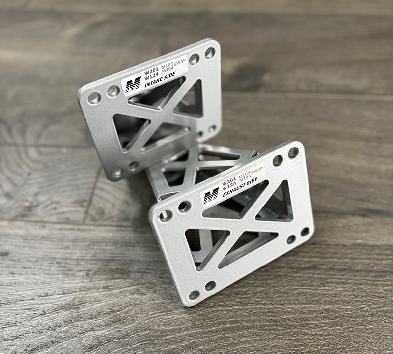 W201/W124 6cyl M103/M104/om603/om605/om606 swap engine mounts