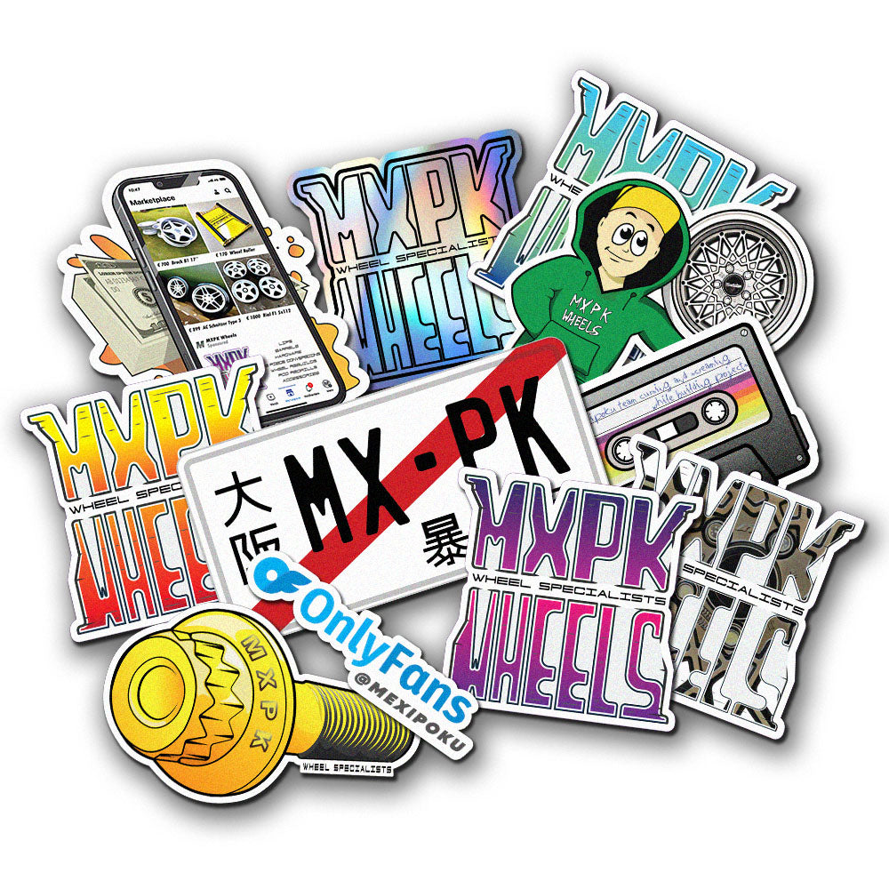 MXPK Sticker pack