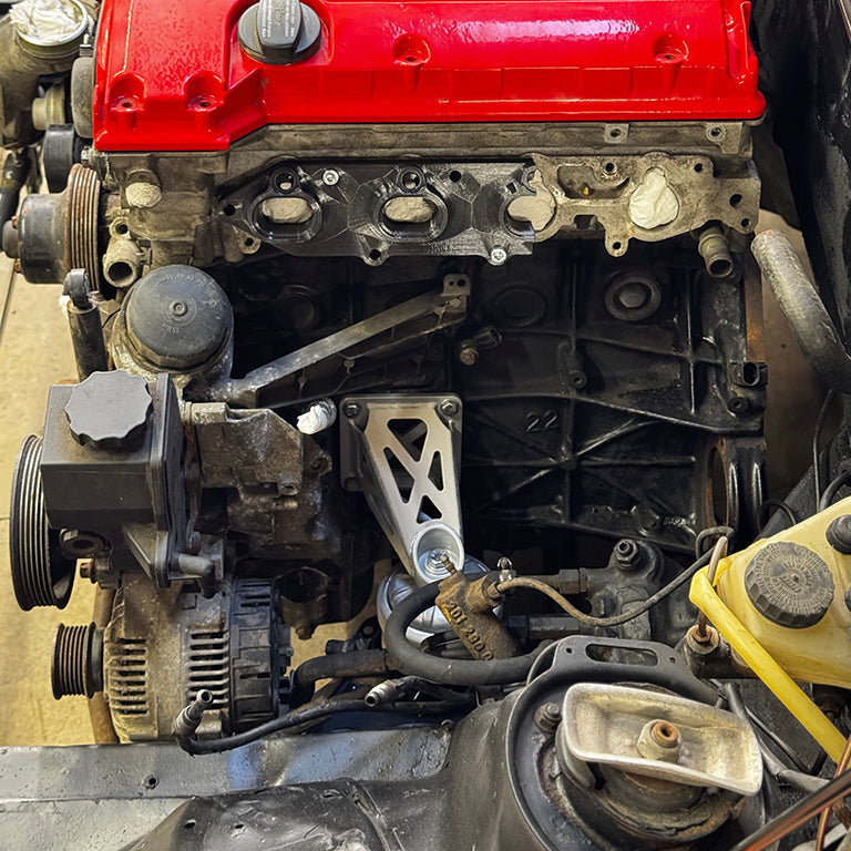 W201 M111 swap engine and 716 6speed gearbox mount set