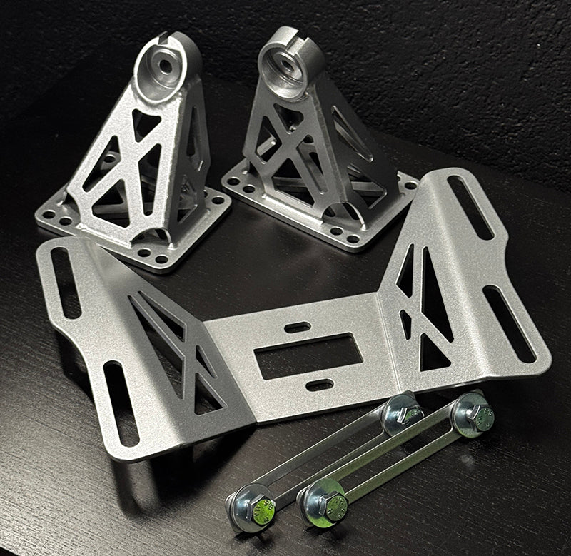 Mercedes W201 5 & 6cyl swap engine and 716 6speed gearbox mount set