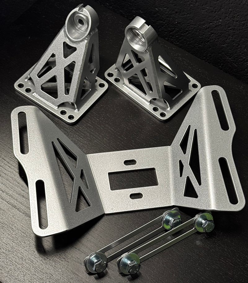 Mercedes W201 5 & 6cyl swap engine and 716 6speed gearbox mount set