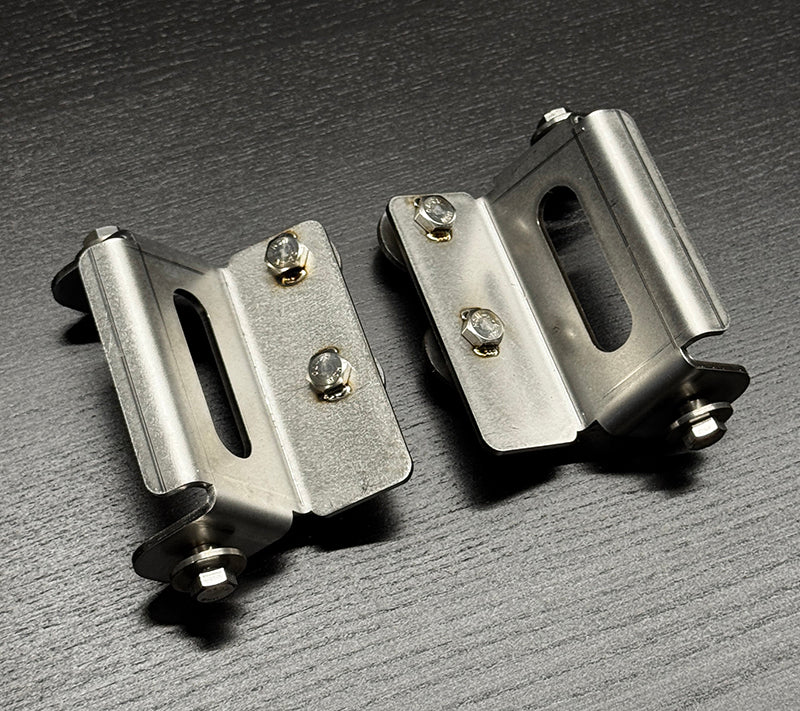 W201 Facelift 88/09-93 Front bumper bracket pair