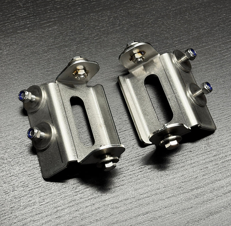 W201 Facelift 88/09-93 Front bumper bracket pair