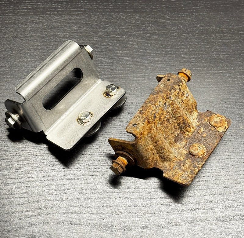 W201 Facelift 88/09-93 Front bumper bracket pair