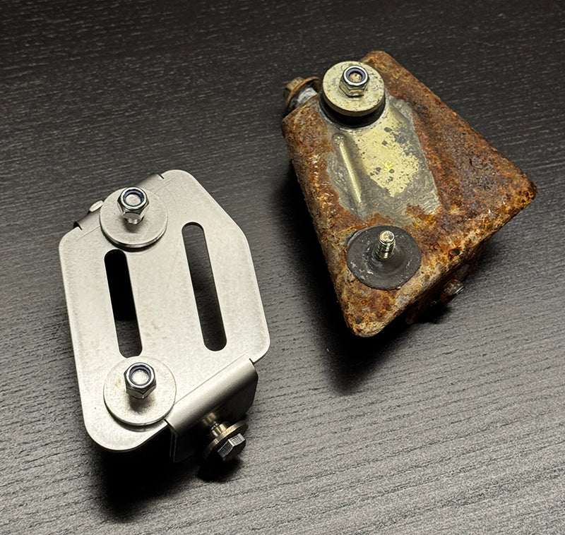 W201 Facelift 88/09-93 Bumper bracket set