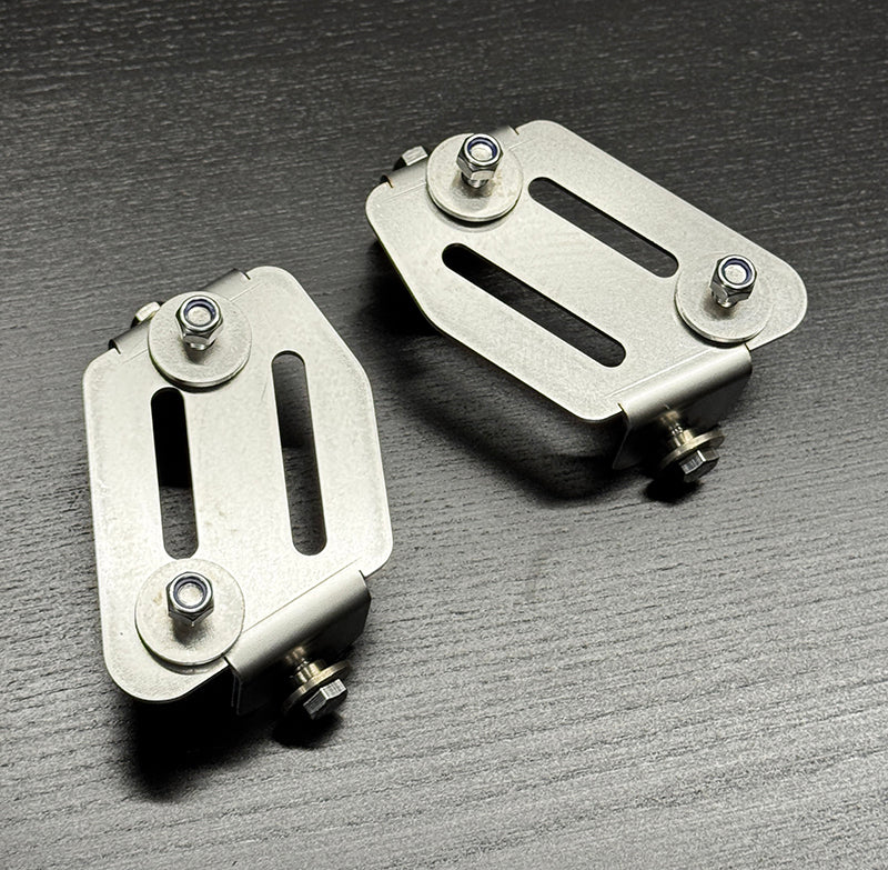 W201 Facelift 88/09-93 Rear bumper bracket pair