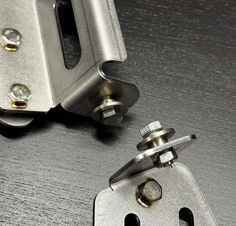 W201 Facelift 88/09-93 Front bumper bracket pair