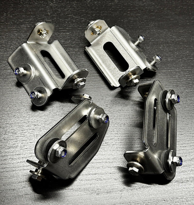 W201 Facelift 88/09-93 Bumper bracket set