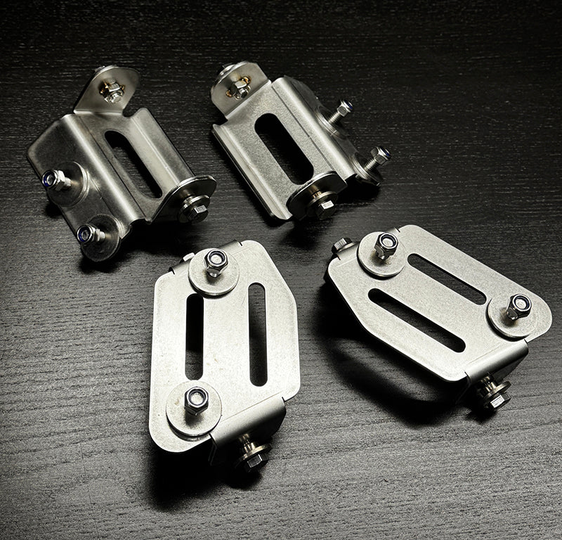 W201 Facelift 88/09-93 Bumper bracket set